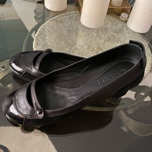 Authentic Chanel Black flats (size 8 used)